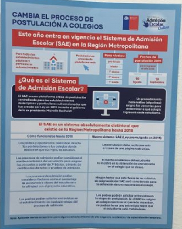 Cambia el proceso de postulaci&oacute;n...